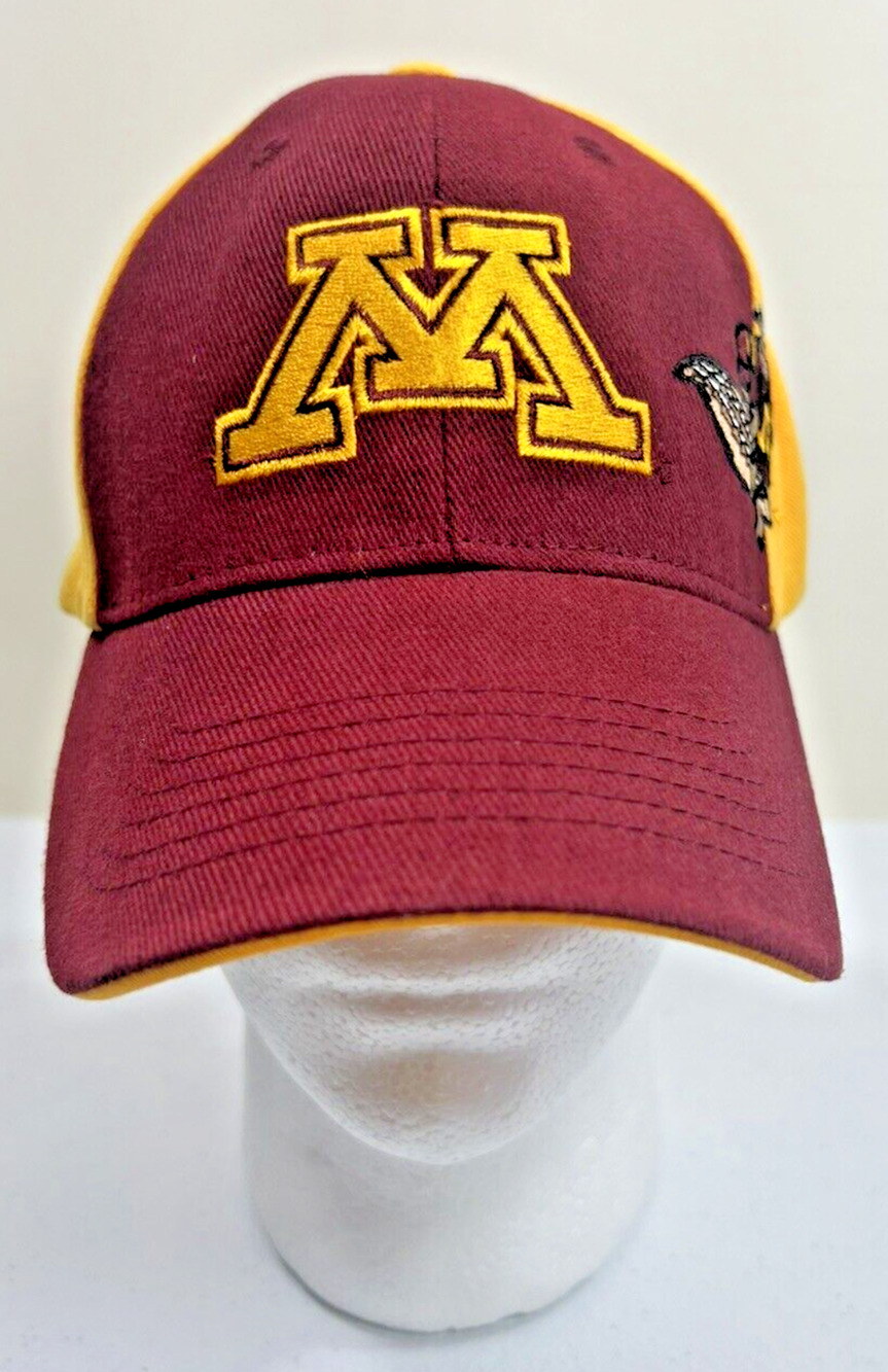 Minnesota Golden Gophers Maroon Logo Strap Back